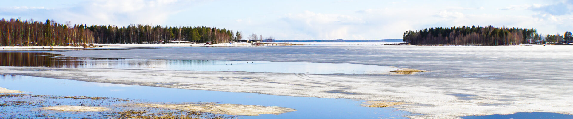 Isen smälter i Norrbotten